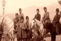 عکس| سفر زمان؛ عکس دسته‌جمعی «شاهزادگان قاجار» در دوران حکومت ناصرالدین شاه