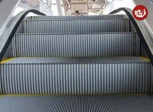 ببینید؛ حادثه عجیب روی پله‌برقی در دانشگاه بنگلادش