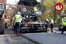 ببینید| فرآیند شگفت انگیز ساخت جاده در کره جنوبی