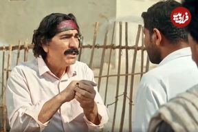 عکس| سفر در زمان؛ «کیوان» سریال نون خ در حال پخت نان در یک نانوایی؛ سال 97