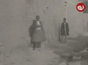 عکس| سفر زمان؛ تصویری از یکی از کوچه‌های «اراک» در دوران ناصرالدین شاه