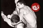 عکس| سفر زمان؛ عکس آتلیه‌ای یک کشتی‌گیر و دوستانش در حدود ۸۰ سال قبل