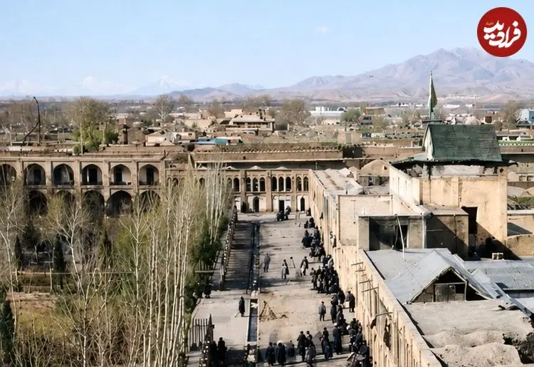 عکس‌های رنگی‌شده از شهر تهران در دوران ناصرالدین شاه