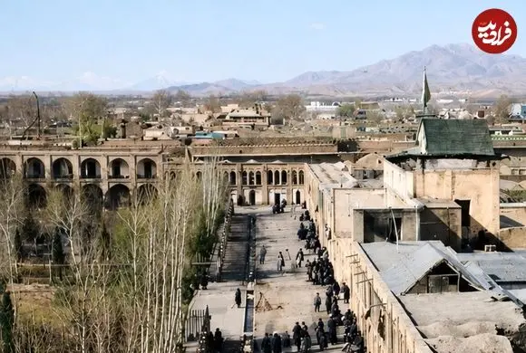 عکس‌های رنگی‌شده از شهر تهران در دوران ناصرالدین شاه