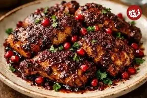 مرغ سماقی با رب انار؛ طعمی متفاوت برای یک وعده خاص