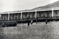 عکس| سفر زمان؛ طاق نصرتی که عراقی‌ها برای استقبال از «ناصرالدین شاه» برپا کردند