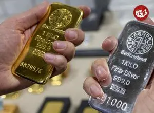 قیمت انس جهانی طلا و نقره امروز چهارشنبه 13 خرداد 1405