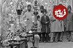عکس| سفر به ایران قدیم؛ سفرۀ ناهار عروسی در قسمت زنانه در کاخ ناصرالدین شاه