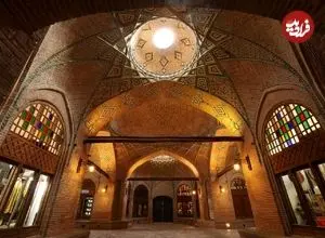 عکس| سفر در زمان؛ بازار قزوین در دوره قاجاریه 