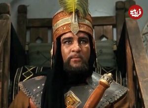 عکس؛ سفر به تاریخ؛ چهرۀ «مصعب بن زبیر» (مختارنامه) در 25 سالگی در چهارمین فیلمش؛ دهۀ 60