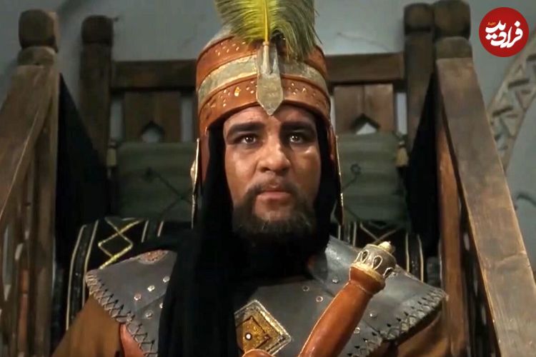 عکس؛ سفر به تاریخ؛ چهرۀ «مصعب بن زبیر» (مختارنامه) در 25 سالگی در چهارمین فیلمش؛ دهۀ 60