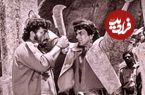 عکس؛ سفر در زمان؛ «جبارسینگ فیلم شعله در کنار پسر و دخترش»؛ سال 1361
