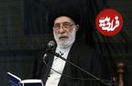 عکس؛ سفر به تاریخ؛ عکس یادگاری «سید هادی خامنه‌ای، برادر رهبر انقلاب» با قاب عکس برادر
