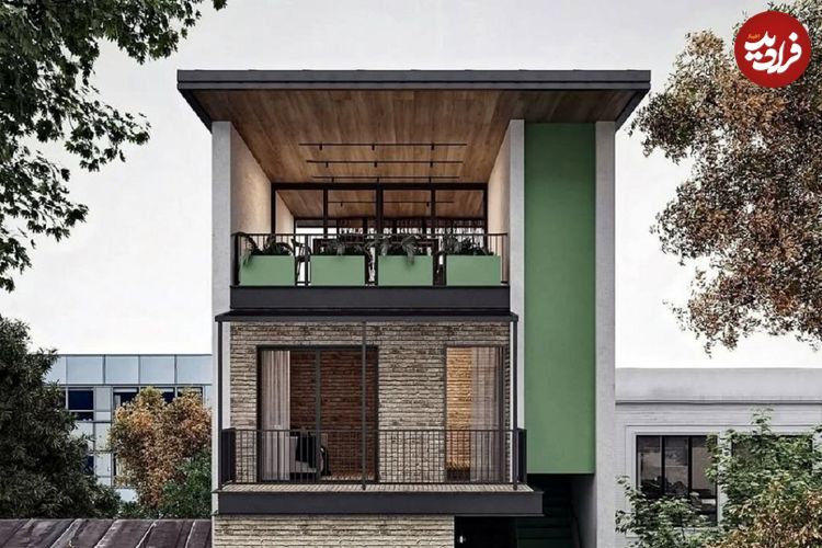 تصاویر؛ یک آپارتمان خاص و معمارانه در رشت؛ هم کار و هم زندگی