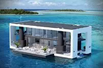 عکس؛ خانه‌ای میان دریا؛ جایی که هر صبح، صدای موج بیدارتان می‌کند