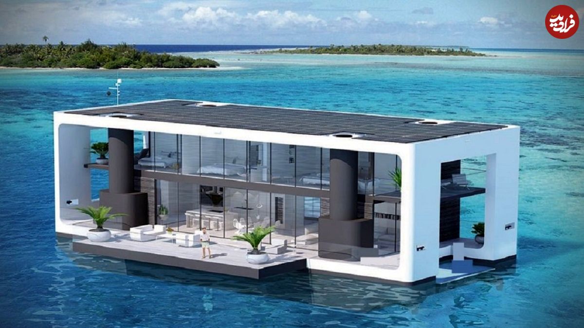 عکس؛ خانه‌ای میان دریا؛ جایی که هر صبح، صدای موج بیدارتان می‌کند