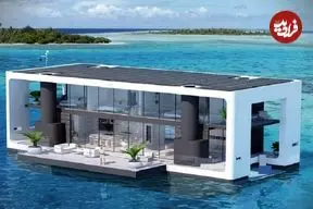 عکس؛ خانه‌ای میان دریا؛ جایی که هر صبح، صدای موج بیدارتان می‌کند