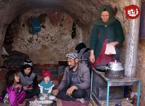 ببینید؛ غذای روستایی در افغانستان؛ پخت چلومرغ و سیب زمینی