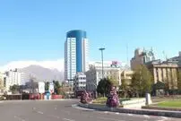 عکس| سفر به ایران قدیم؛ نمایی از «میدان ونک تهران» در 55 سال قبل