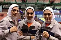 ببینید| لحظه حمله‌ور شدن خواهران منصوریان به فدراسیون ووشو