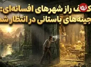 تصاویر؛ اسرار شهرهای افسانه‌ای گمشده: روایاتی از تمدن‌های باستانی و گنجینه‌های فراموش‌ شده