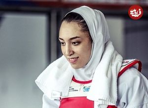 عکس؛ سفر به تاریخ؛ «کیمیا علیزاده» در کنار «دختر حسن روحانی» در مراسم تحلیف رئیس‌جمهور؛ سال 96