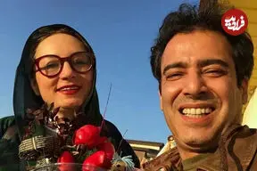 تصویر سحر ولدبیگی و نیما فلاح در رستورانی که در آن کار می‌کنند