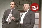 عکس| سفر زمان؛ «رضا شفیعی جم و کامبیز دیرباز» در پشت صحنه سریال در چشم باد؛ سال 85