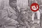 عکس| سفر زمان؛ کودکان اشراف‌زادۀ قاجاری در کنار دو خدمتکار