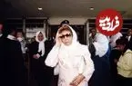 عکس| سفر زمان؛ «صدام» به همراه همسر اول و دخترش، رغد در یک جشن؛ دهه 60