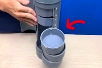 (ویدئو) نحوه ساخت جعبه ابزار با لوله پلیکا 