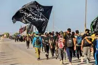 ( ویدیو) گریه جانسوز صاحب موکب و مادرش در جنوب عراق بعد از اتمام عبور زوار اربعین