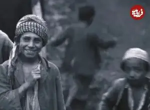 عکس| سفر زمان؛ کودکان عراقی در یکی از کوچه‌های بغداد؛ 95 سال قبل