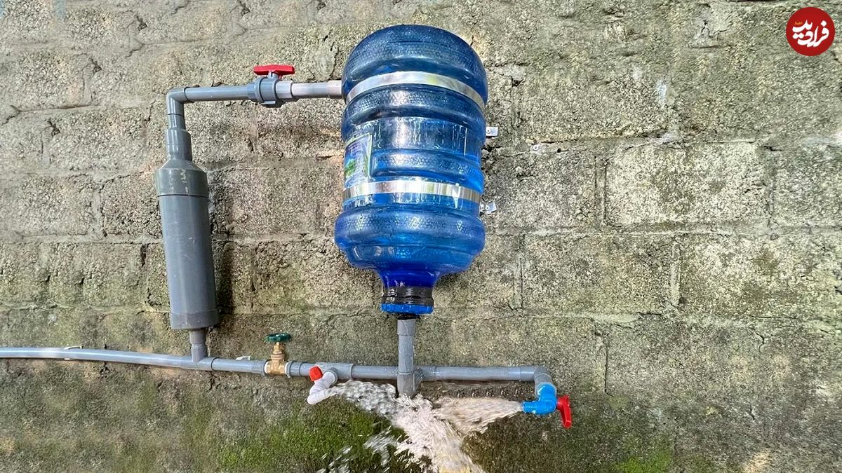 (ویدئو) یک راهکار خارق العاده برای بالابردن فشار آب در خانه که کمتر کسی می داند