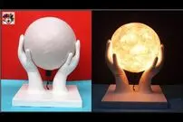 (ویدئو) این چراغ شب خواب زیبا رو خیلی راحت خودت میتونی درست کنی