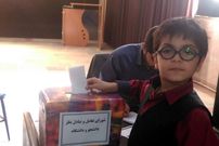 عکس| سفر در زمان؛ «جواد جوادیِ خردسال» در پشت صحنه «سریال بچه مهندس 1»