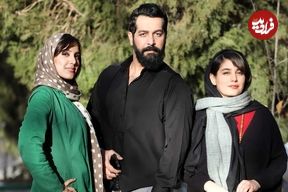 عکس| سفر در زمان؛ «دکتر توفیقی، الناز و مرتضی خوشنام» در پشت صحنه سریال بچه مهندس 3؛ سال 99