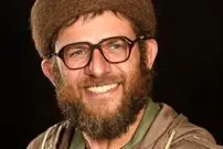 عکس| سفر زمان؛ «بابک حمیدیان» در اتاق گریم سریال تاسیان