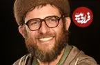 عکس| سفر زمان؛ «بابک حمیدیان» در اتاق گریم سریال تاسیان