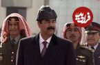 عکس| سفر در تاریخ؛ «ملک حسین، پادشاه اردن» در حال قدم زدن با «صدام»؛ سال 1369
