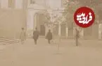 عکس| سفر زمان؛ سربازها و توپ‌های جنگی در گوشه‌ای از میدان توپخانه؛ 140 سال قبل