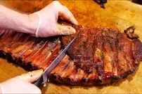 ببینید| غذای خیابانی در آمریکا؛ استیک دودی و کباب دنده در نیویورک