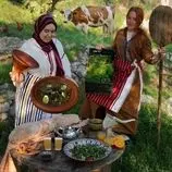 ببینید| غذای روستایی در مراکش؛ برداشت کاهو، تهیه نان و پخت طاجین بره در طبیعت