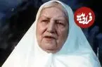 عکس| سفر در زمان؛ تصویری رنگی شده از «رقیه چهره آزاد» در نمایی از فیلم پریچهر؛ سال 1330