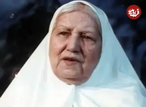 عکس| سفر در زمان؛ تصویری رنگی شده از «رقیه چهره آزاد» در نمایی از فیلم پریچهر؛ سال 1330