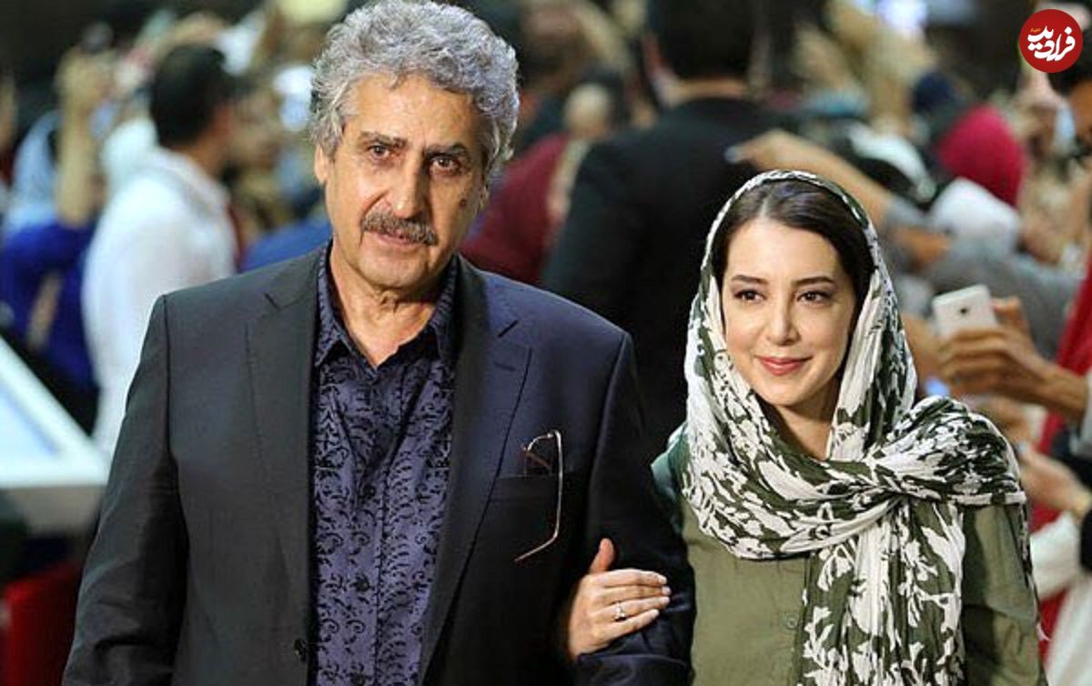 عکس؛ سفر در زمان؛ «مسعود جعفری جوزانی» در کنار همسر آمریکایی اش؛ دهه 50