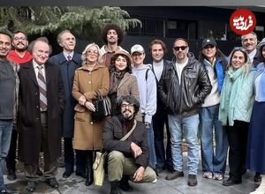 تصاویر؛ حضور بازیگران «تاسیان» در موسسه محک 
