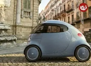 تصاویر| نسل بعدی فیات Topolino، خودروی کوچک و ماژولاری که می‌تواند به کوپه یا رودستر تبدیل شود