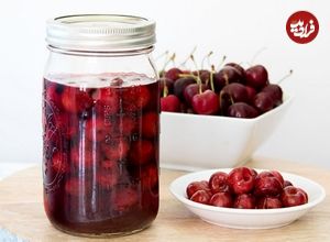 طرز تهیه ترشی آلبالو خوشرنگ و خوشمزه به روش خانگی