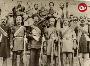 عکس| سفر در زمان؛ نیروهای دسته ستارخان در تبریز و پیش از حرکت به سوی تهران